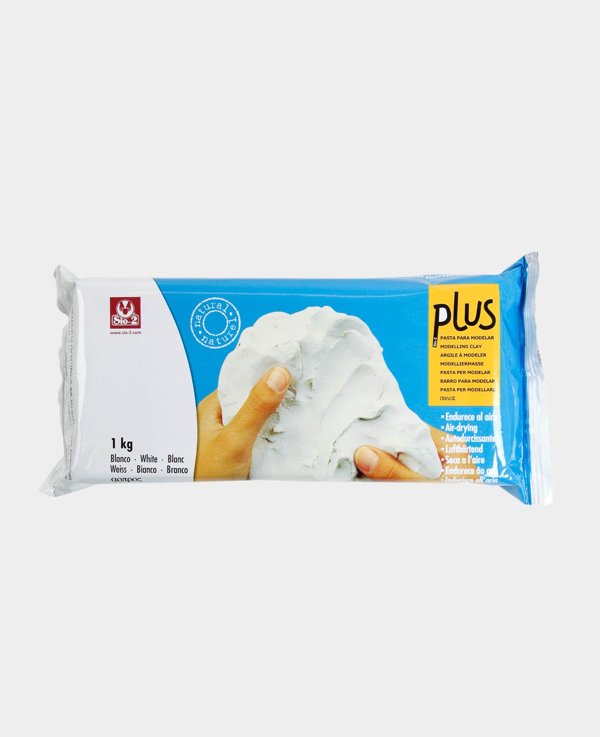 SIO-2 PLUS® Ton, 1 kg, Weiss, 1 Stk.