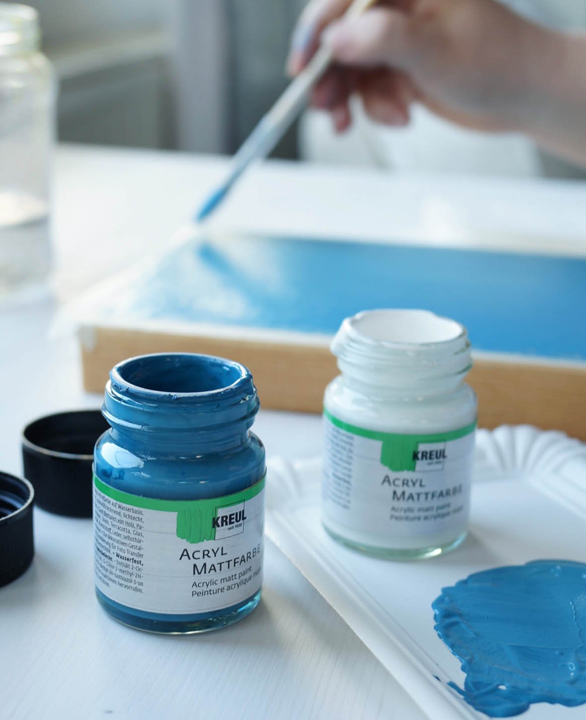 KREUL Acrylic Matt Paint, Gold, 50 ml