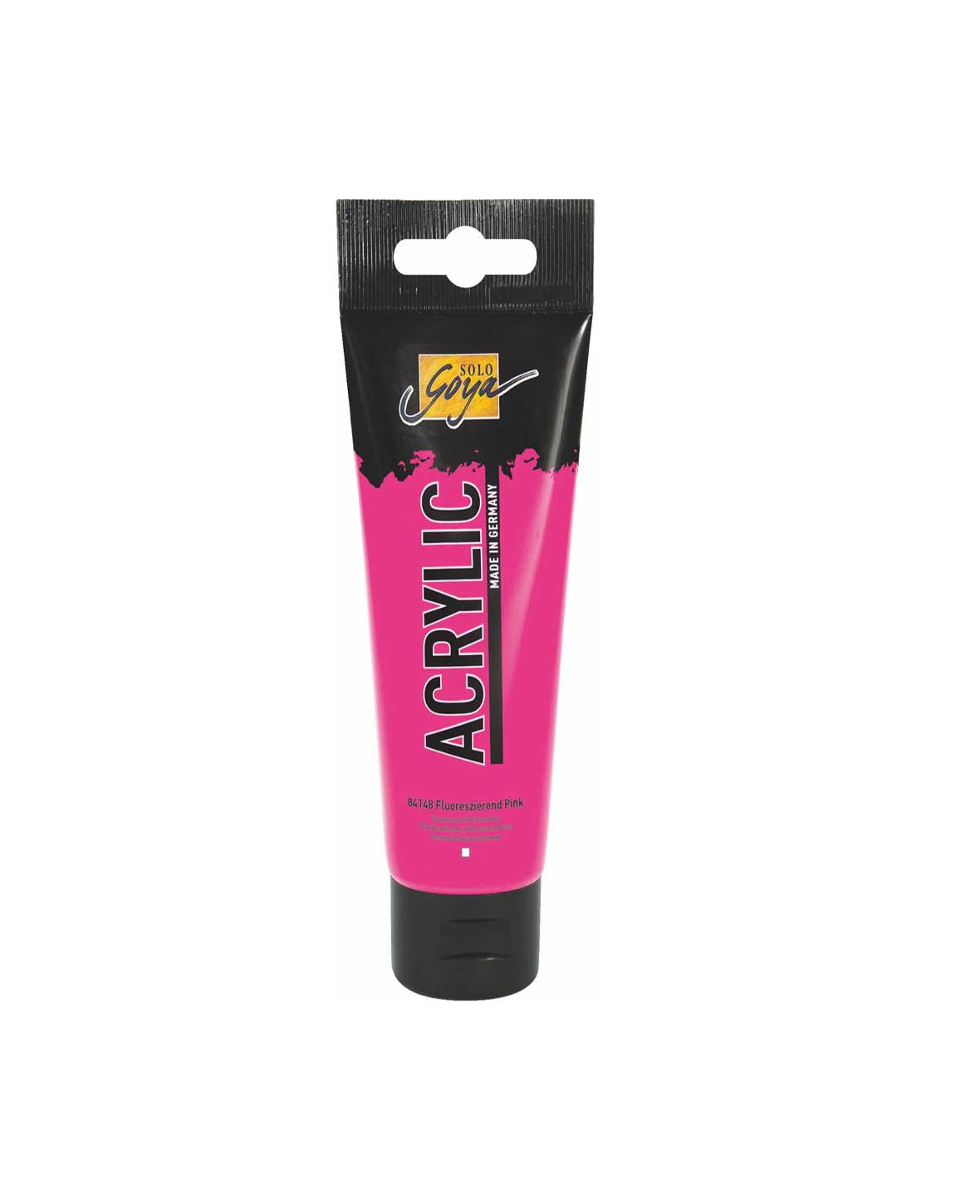 Acryl Basic 100ml, Fluoreszierend Pink