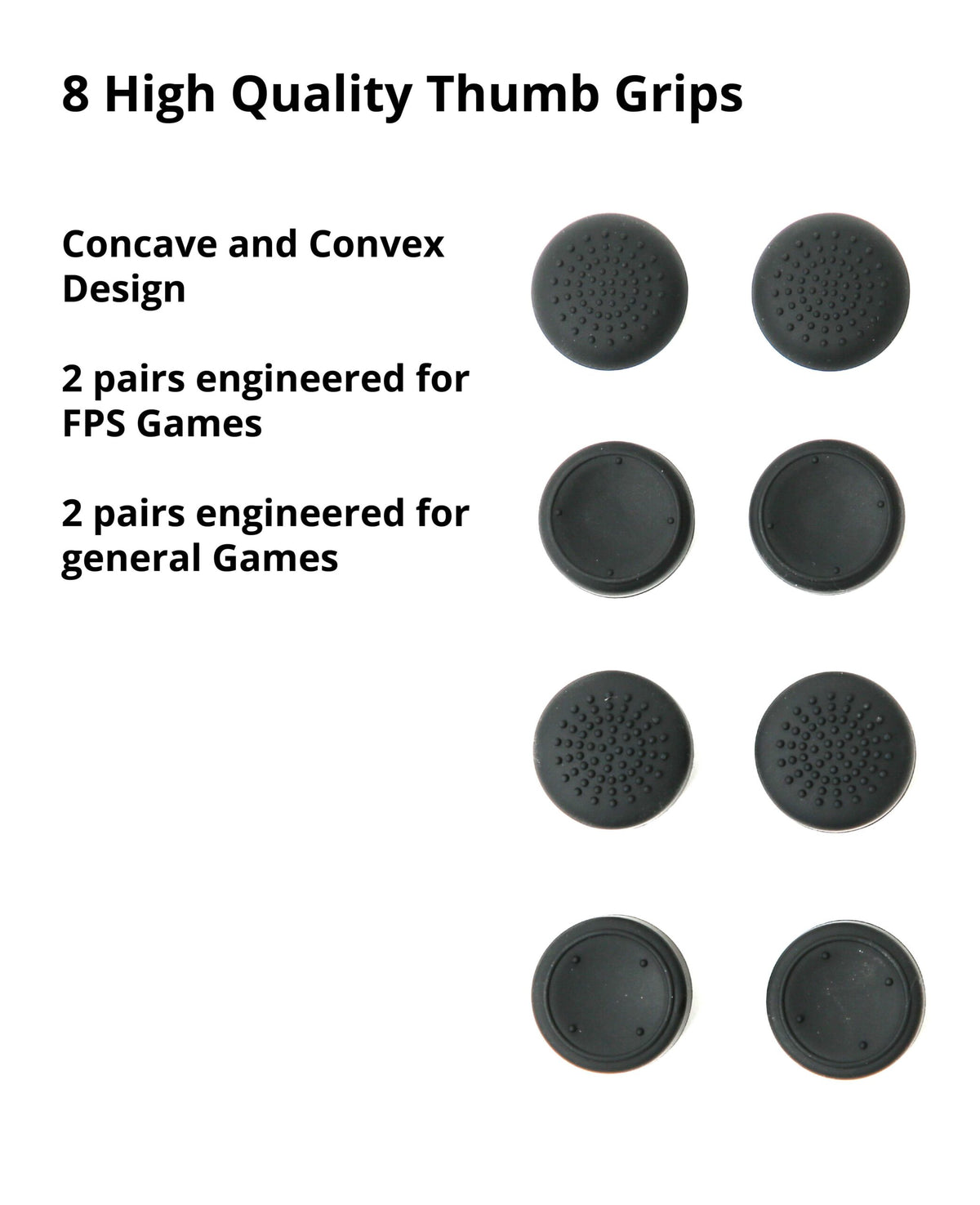 Grips pour joystick PS5