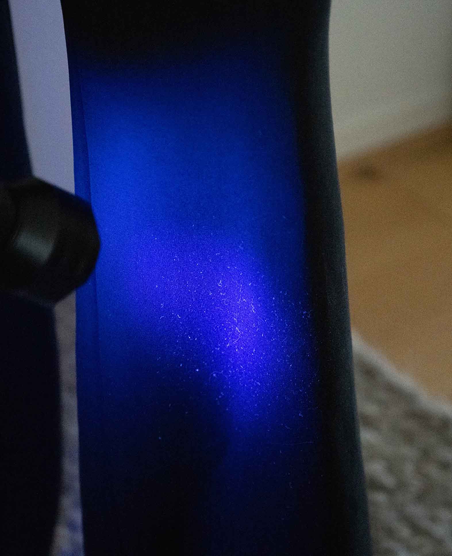 UV Schwarzlicht Taschenlampe Anti-Flecken LED Lampe mit Handschlaufe