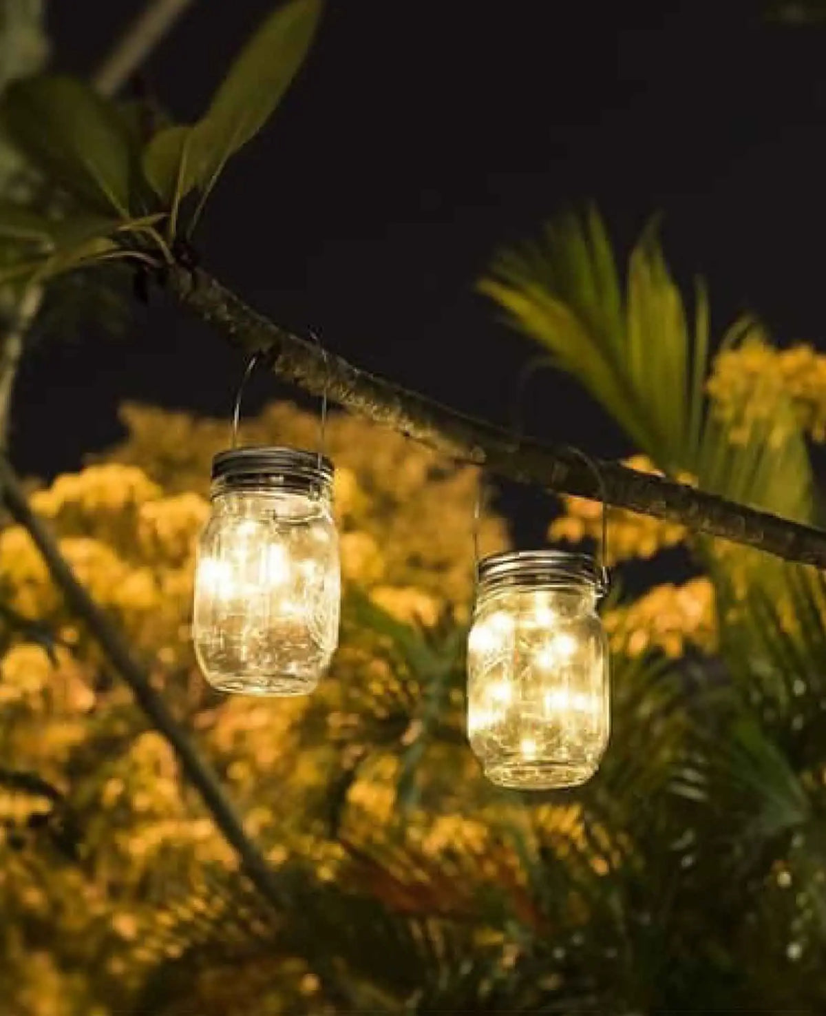 (Lot de 6) Couvercle de bouteille solaire 20 LED pour lanternes d'extérieur