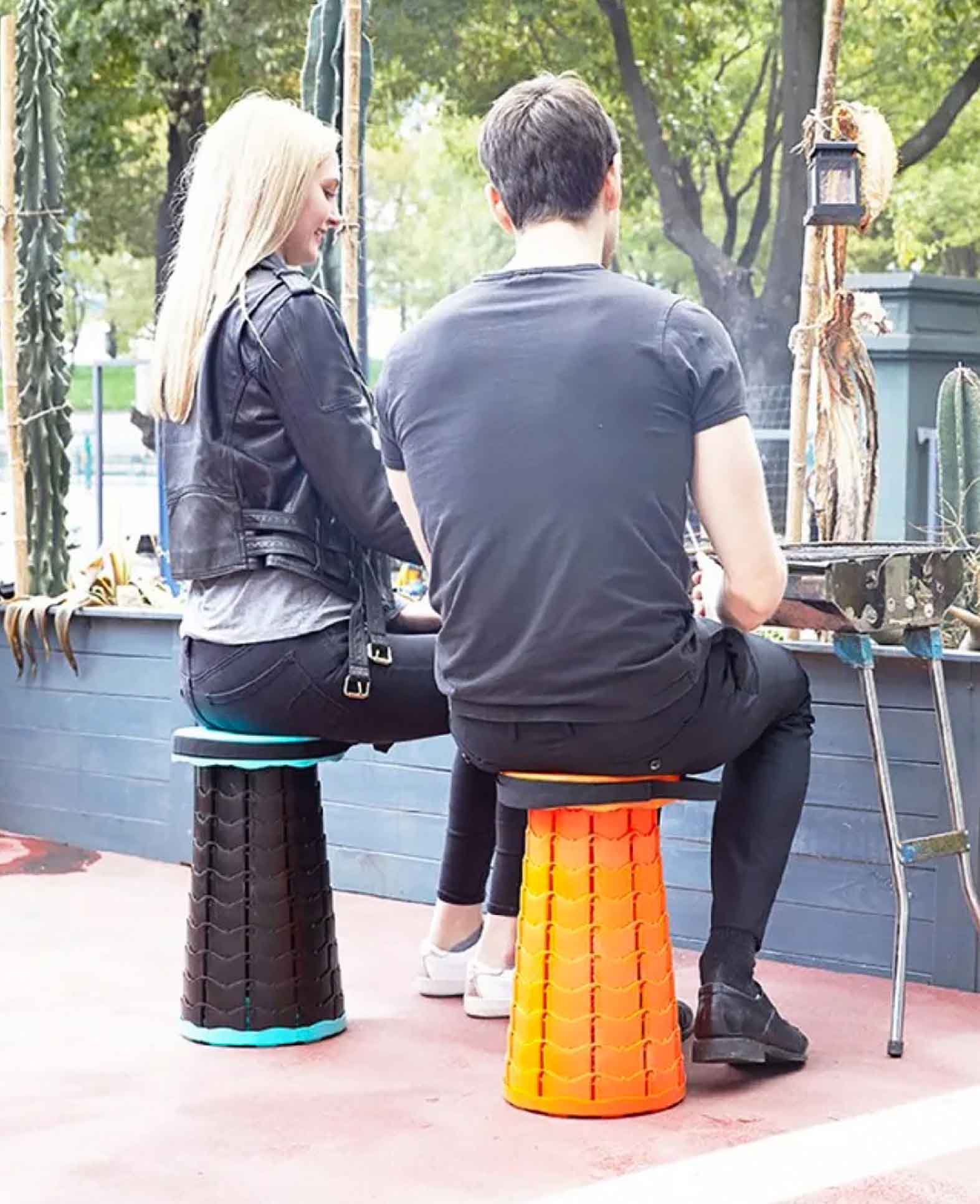 Ausziehbarer Hocker für Camping / Festivals / Pick
