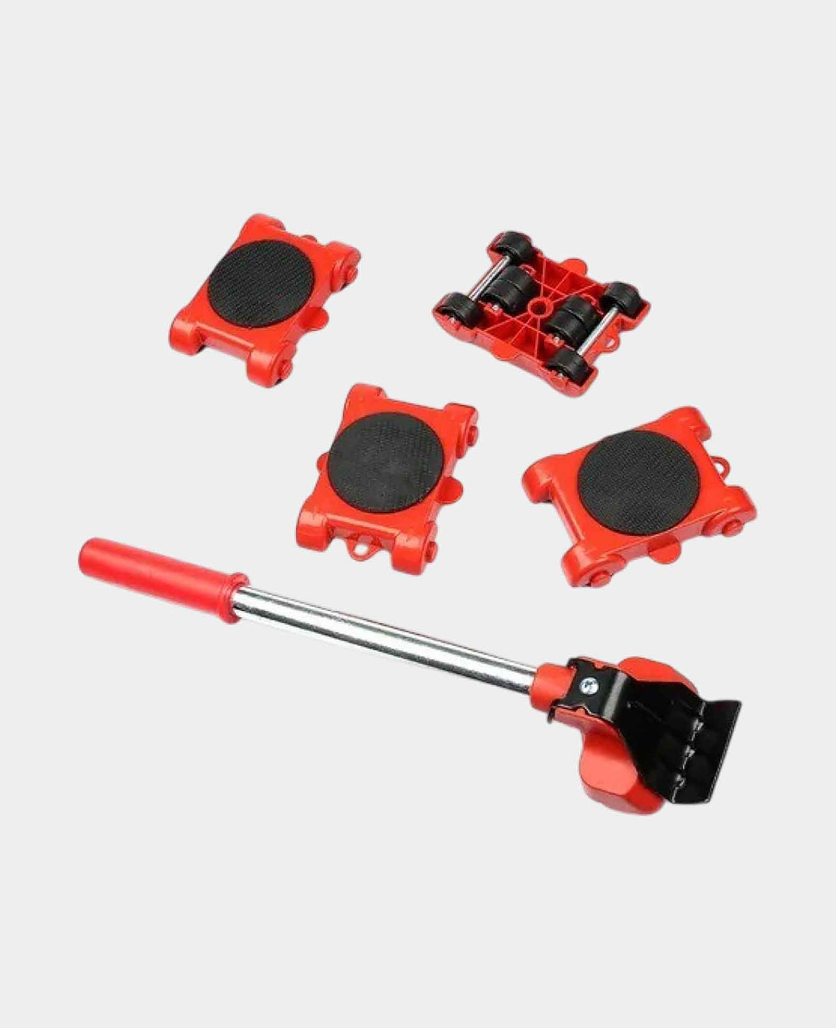 (5-tlg. Set) Möbel Transportrollen Lifter Set Hilfsmittel für Umzug (B