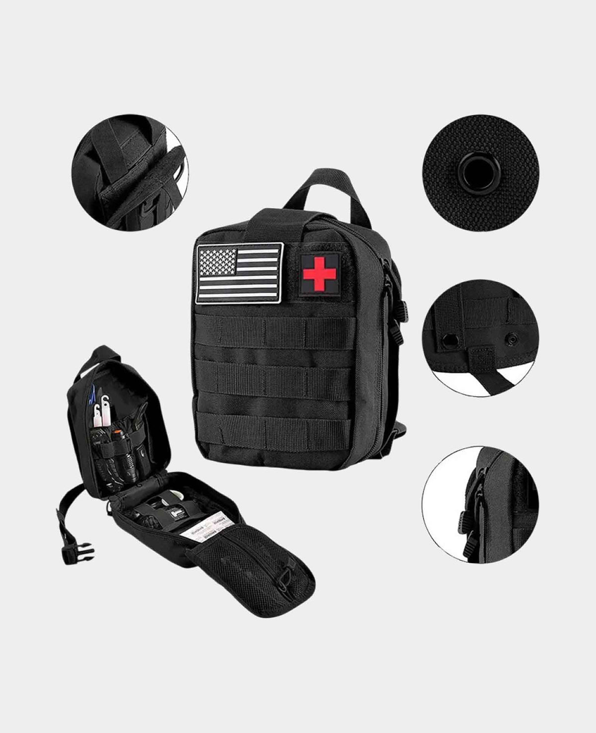 29in1 Outdoor Survival Tasche Notfall SOS Kit für