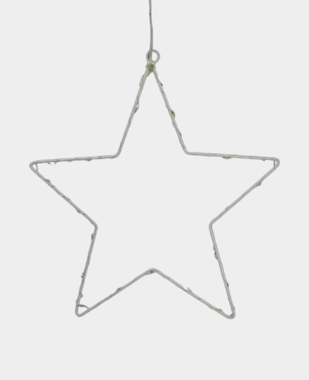 Weihnachtliche LED Lampe in Stern Form, 29 × 29cm