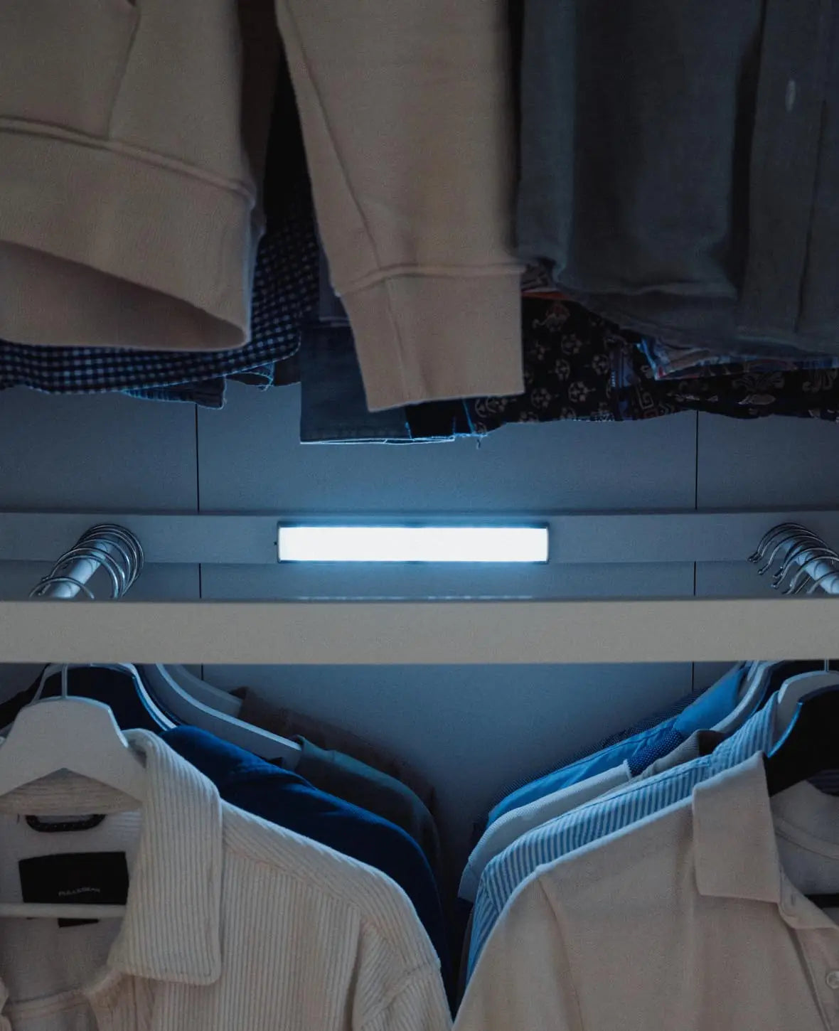 (19cm) 24 LED Light Strip Magnetic USB Lamp Cabinet Lighting