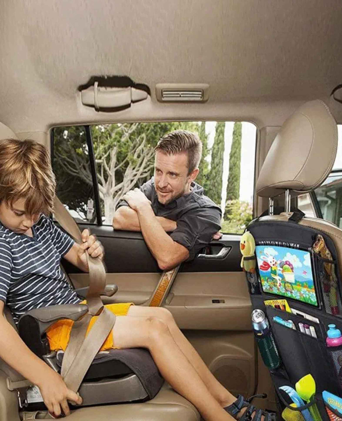 (61x42cm) Auto Sitz Aufbewahrungs Hänge Beutel Organizer Rücksitz