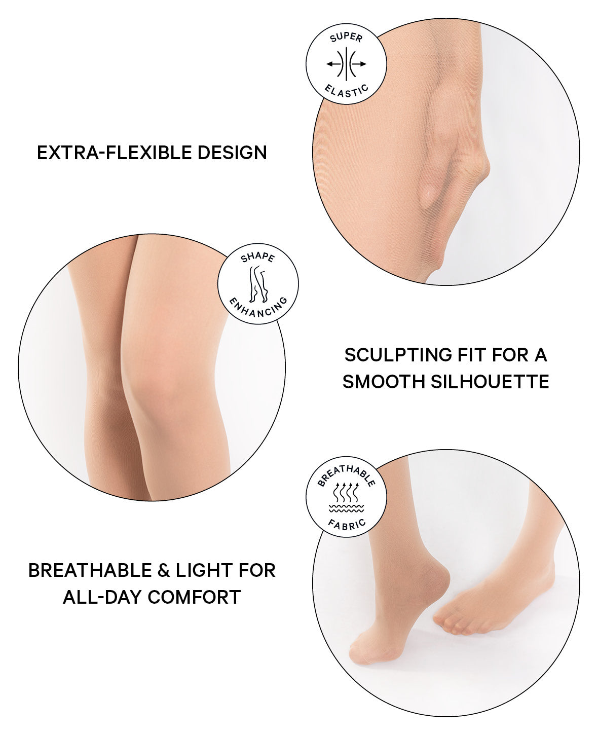 Legging Hiver Élastique Femme Collant Mode Extensible Nylon