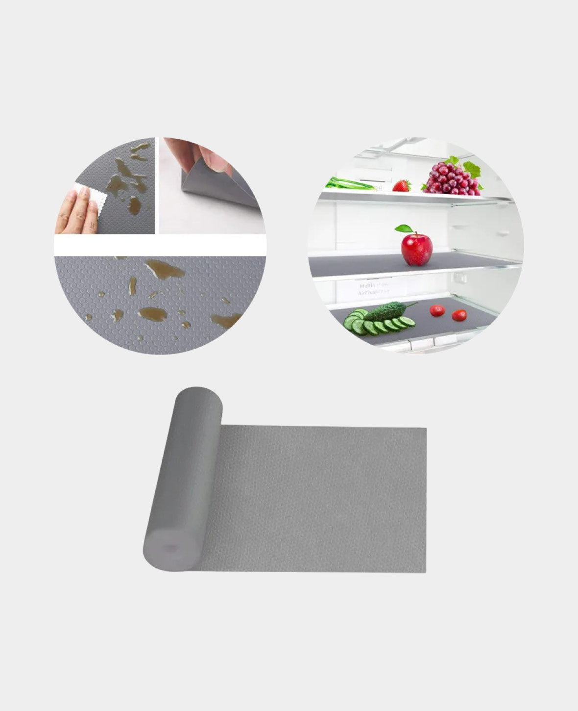 (45cmx1.5m) Anti-Rutsch Schubladen Matte Antibakte
