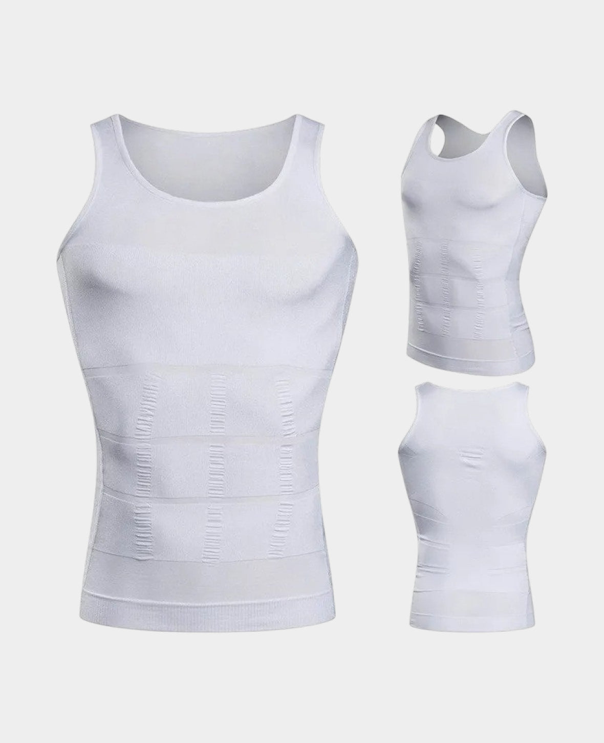 (Gr. XL) Men's Body Shaper Tank Top Abdomen
