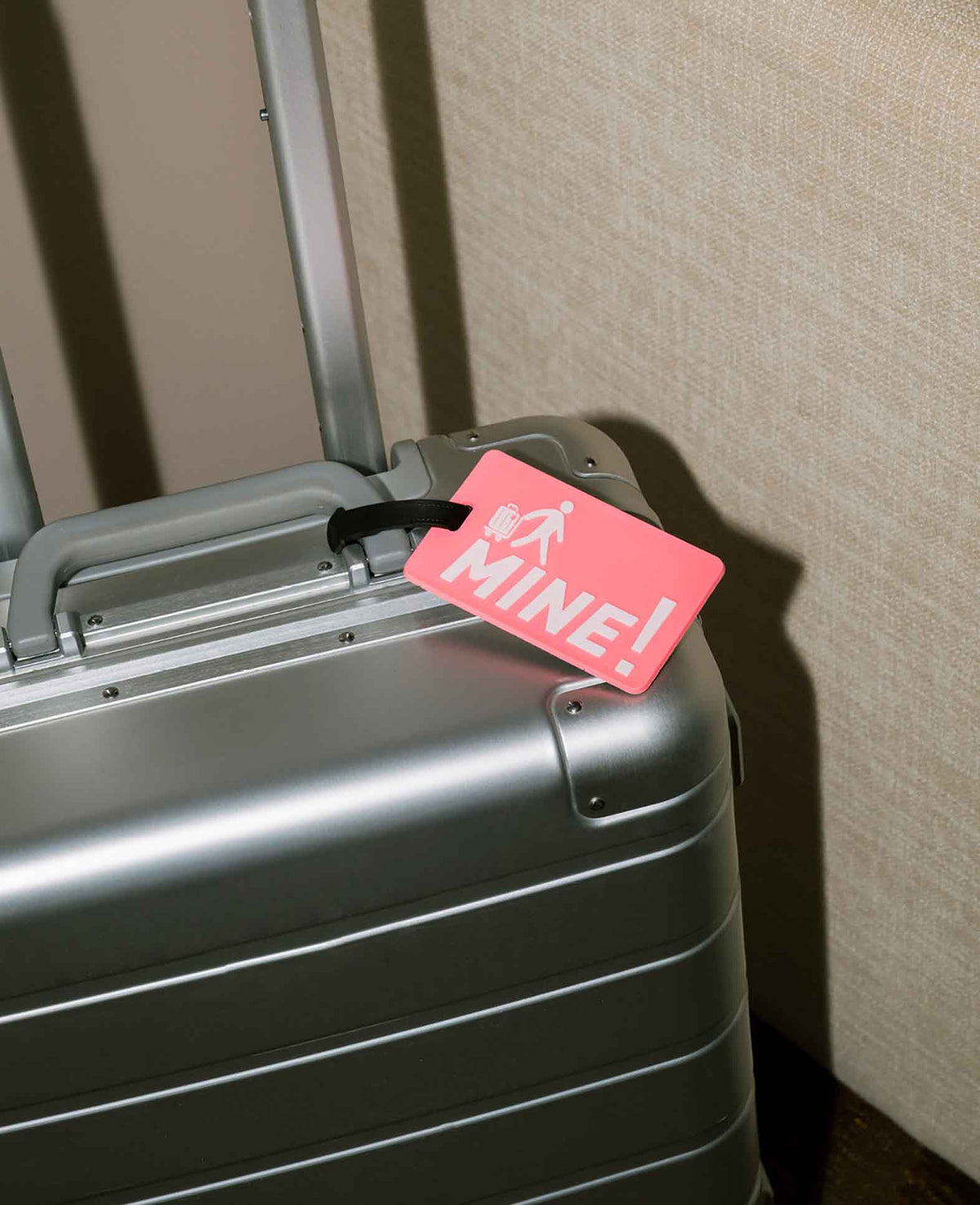 (4-piece set) Silicone Luggage Tags with Address Label