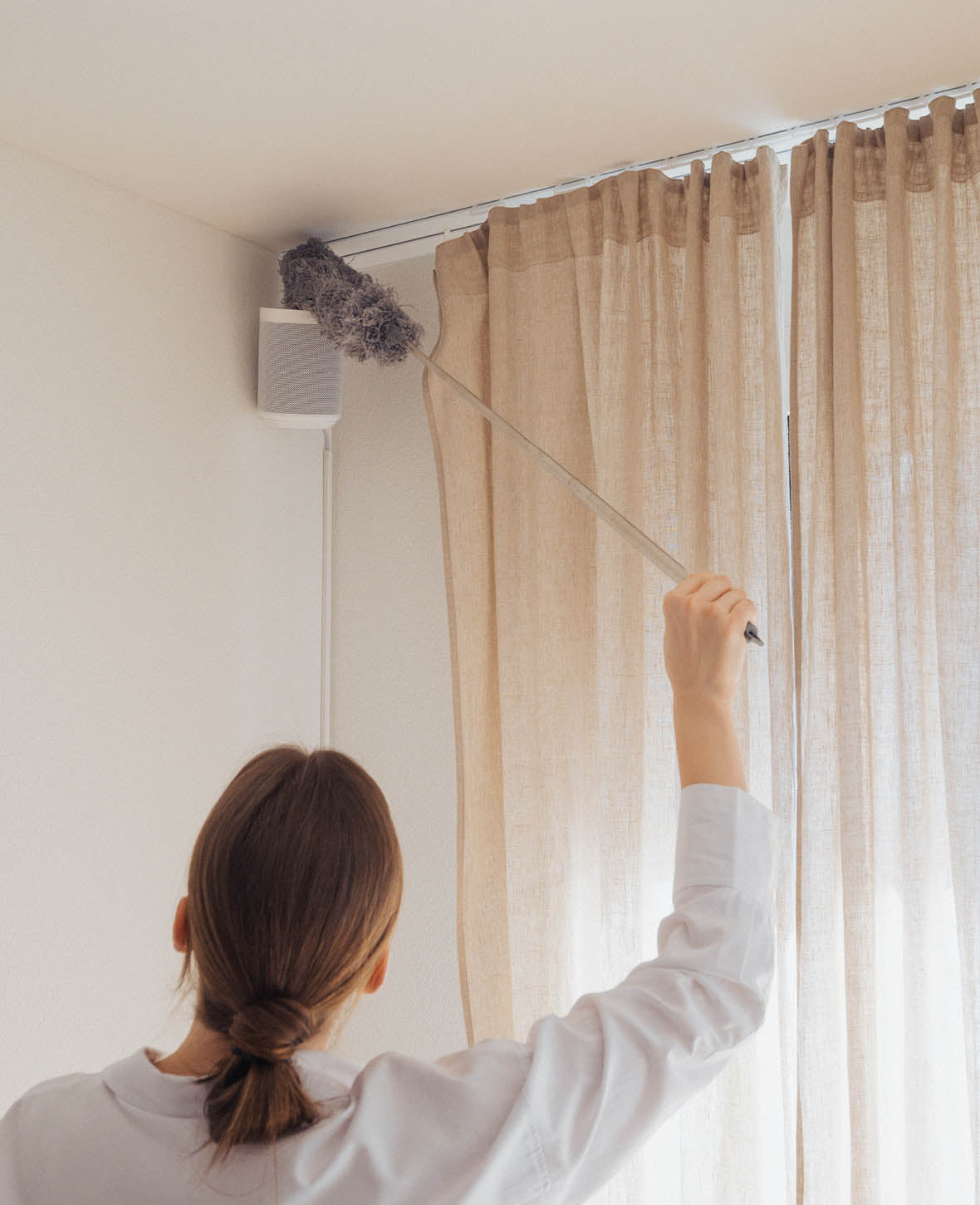 Mikrofaser Staubwedel mit Teleskopstiel (2.8m)