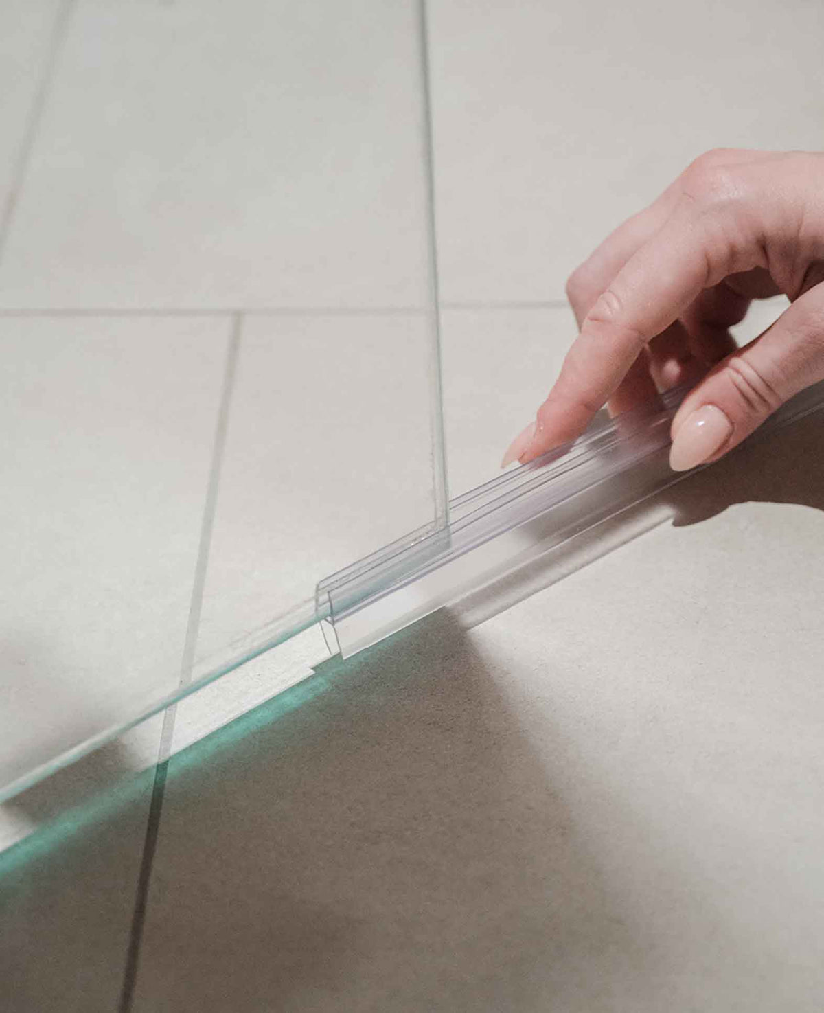 6mm Gummi Duschtür Dichtung Boden Dichtungsstreifen Ersatz Gummil