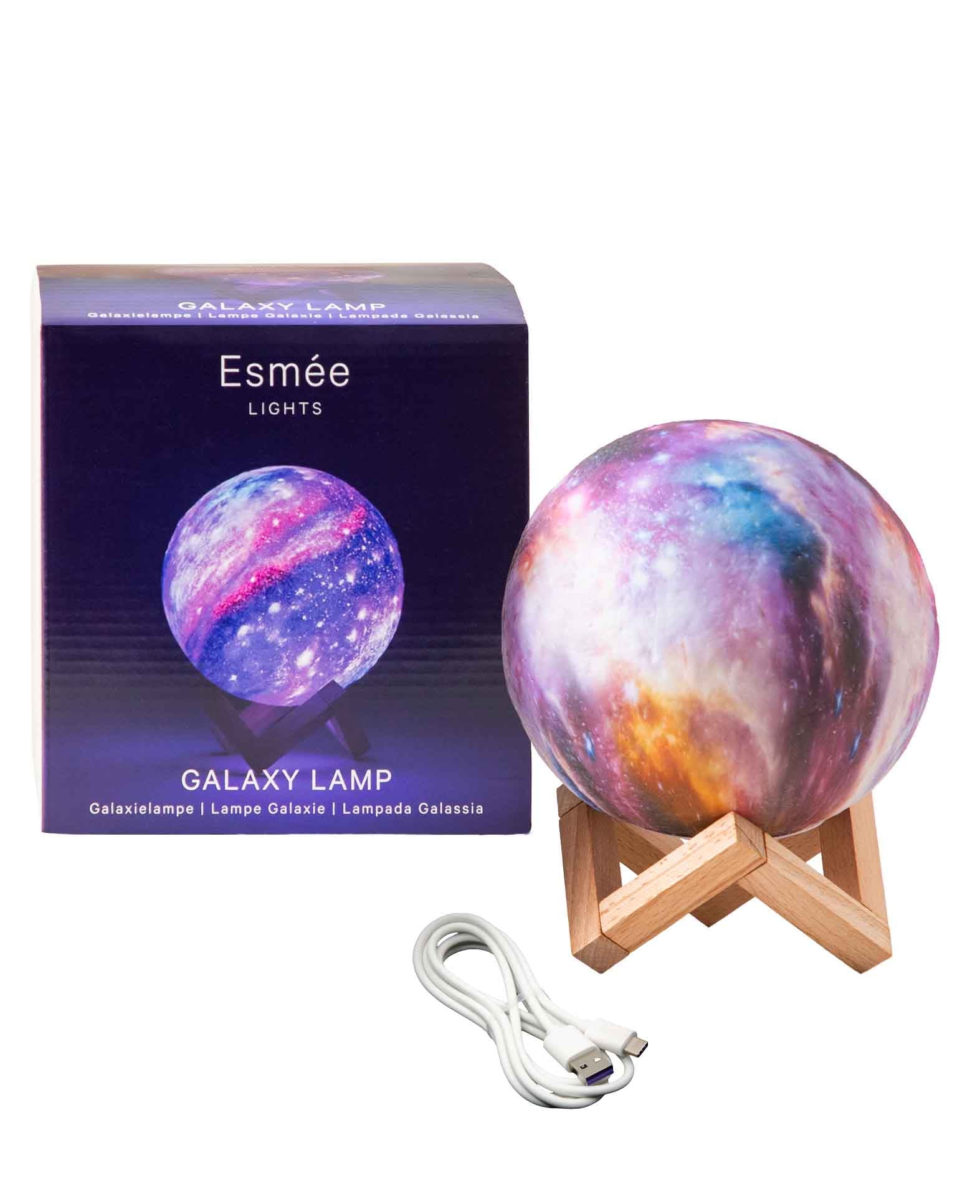 3D LED Mond Lampe, Beleuchtung mit Touch
