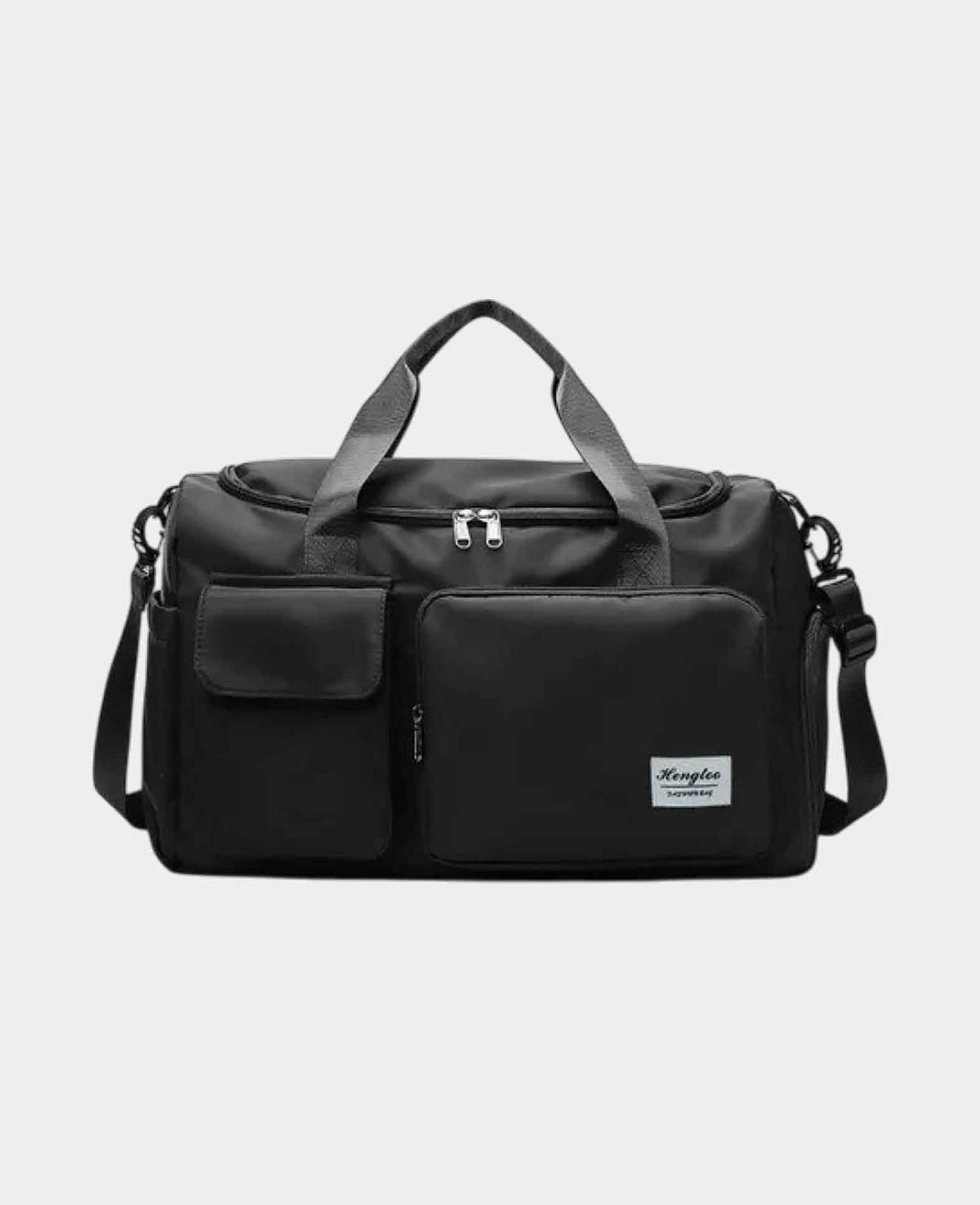 (45x20cm) Wasserabweisende Sporttasche Reise Tasche mit Schuh- / Nassf