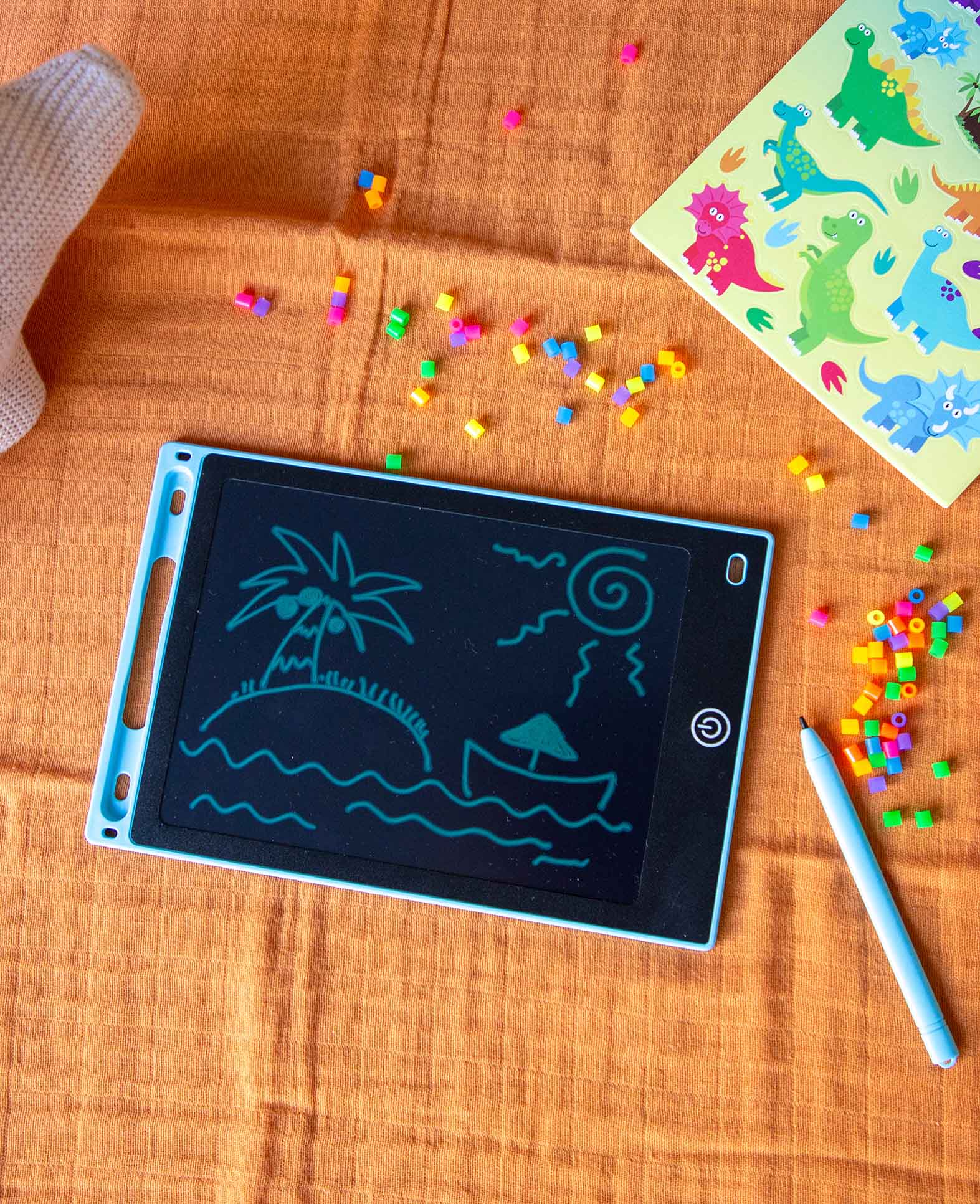 Magische LCD Schreibtafel mit Zauberstift (inkl. Batterie), 22×14.5cm
