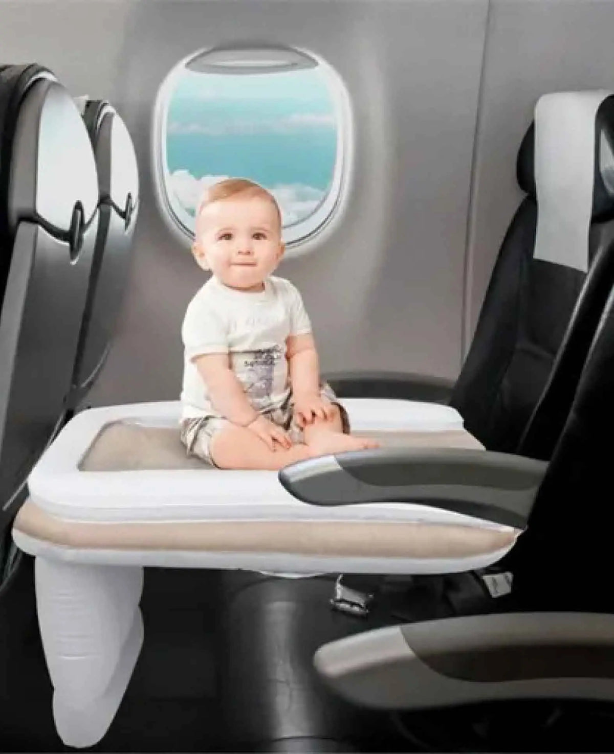 Inflatable Kids Travel Bed Sleeping Mat with Air Pump 80x50cm