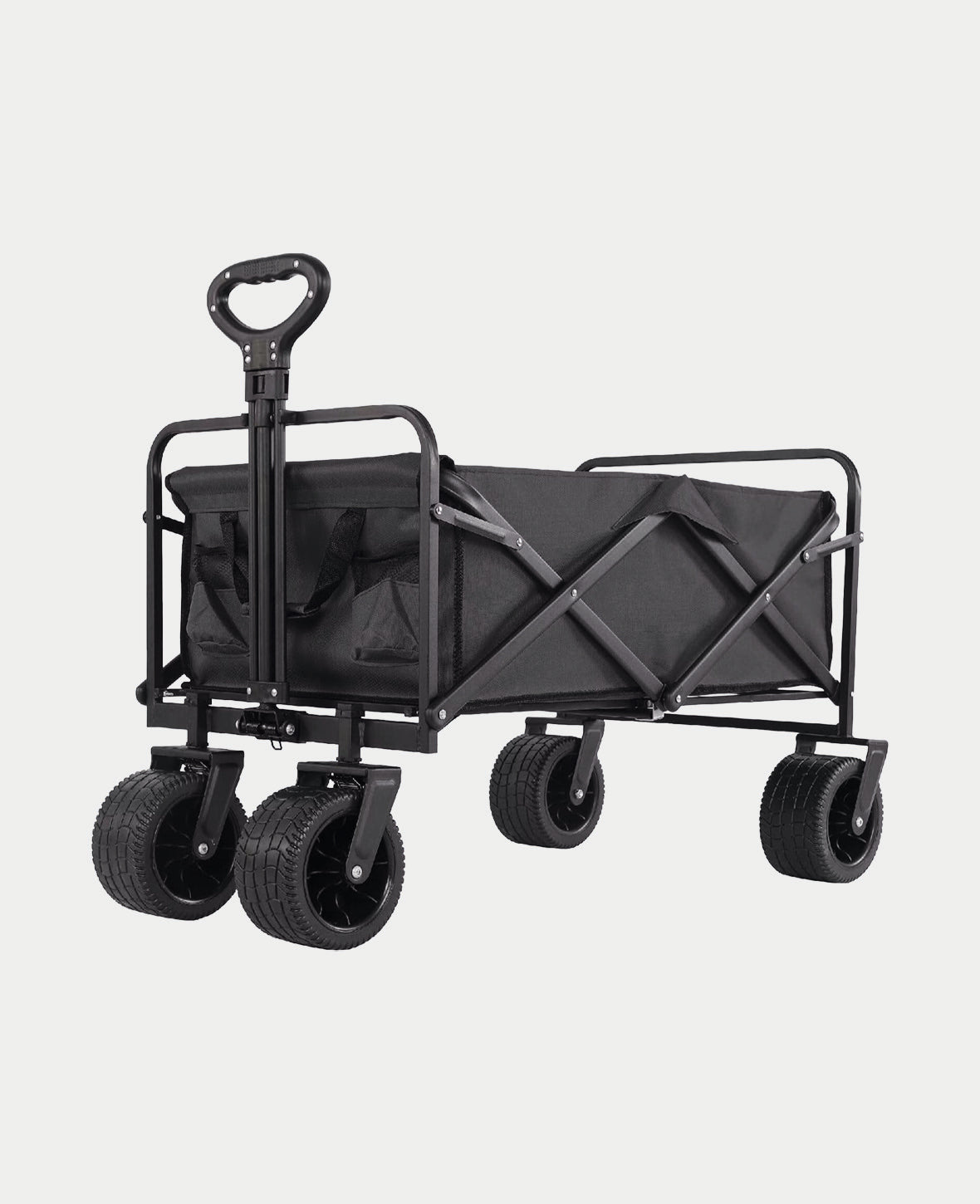(150L) Foldable Hand Cart Outdoor Wagon Camping Transport Aid