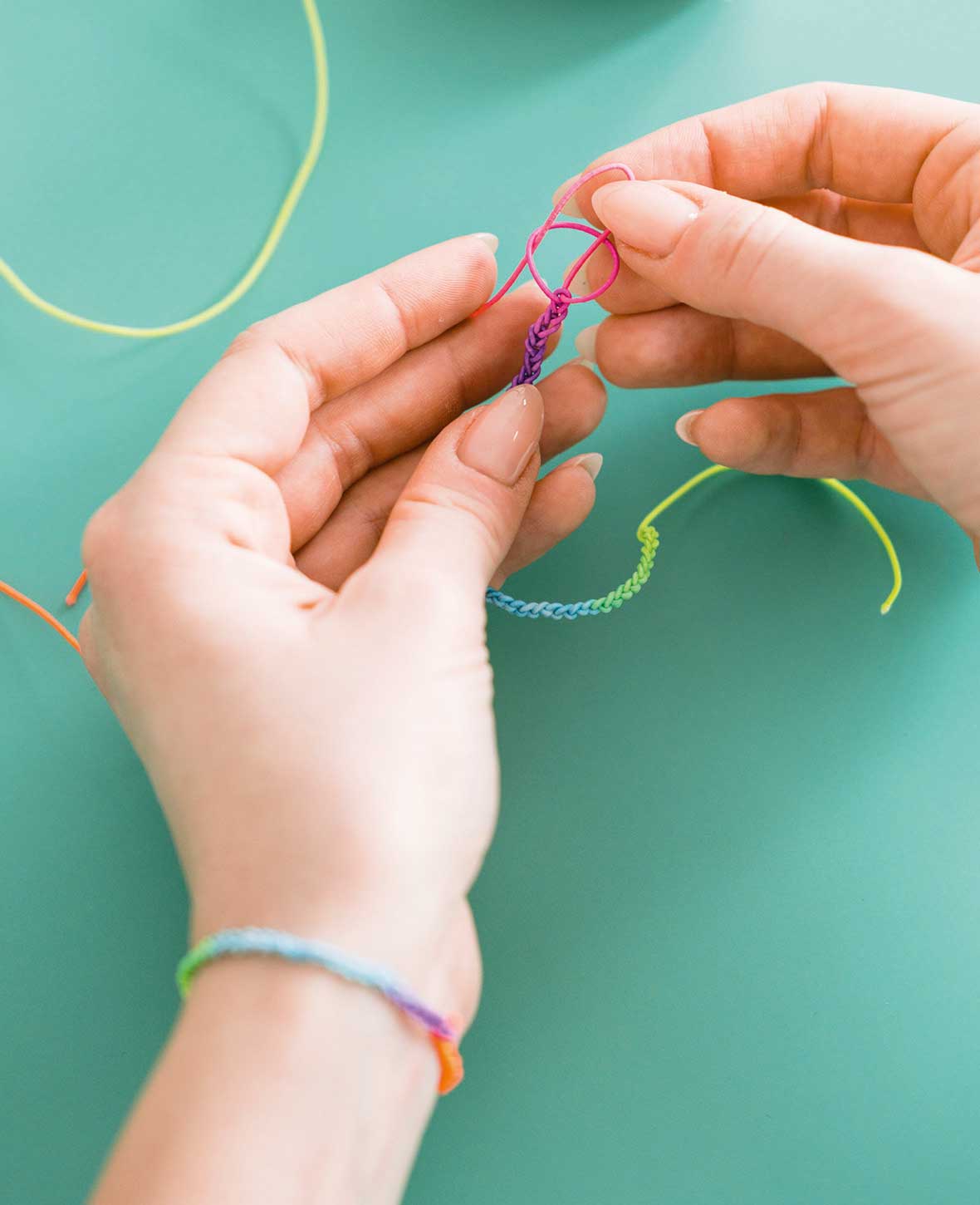 (100m) Nylon Cord for DIY Jewelry & Crafts – Colorful