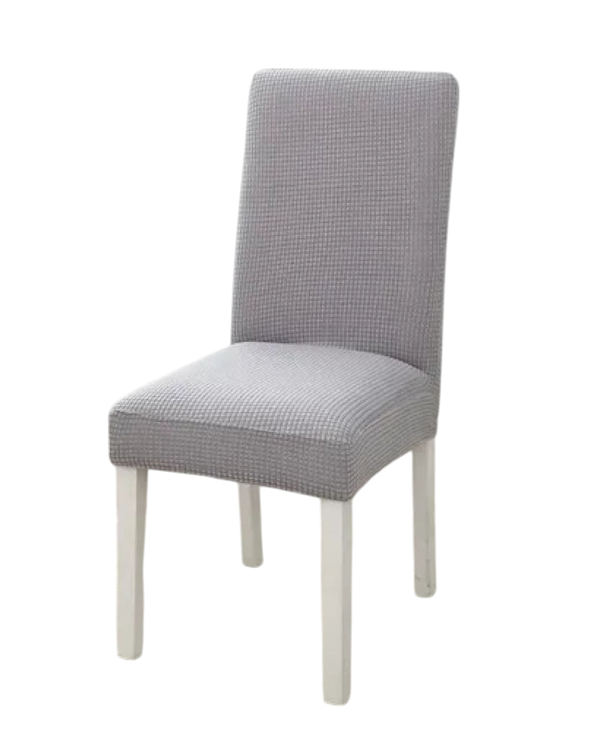 (35x60cm) Stretch Stuhl Überzug Home Deko Moderne Stuhlhusse - Grau