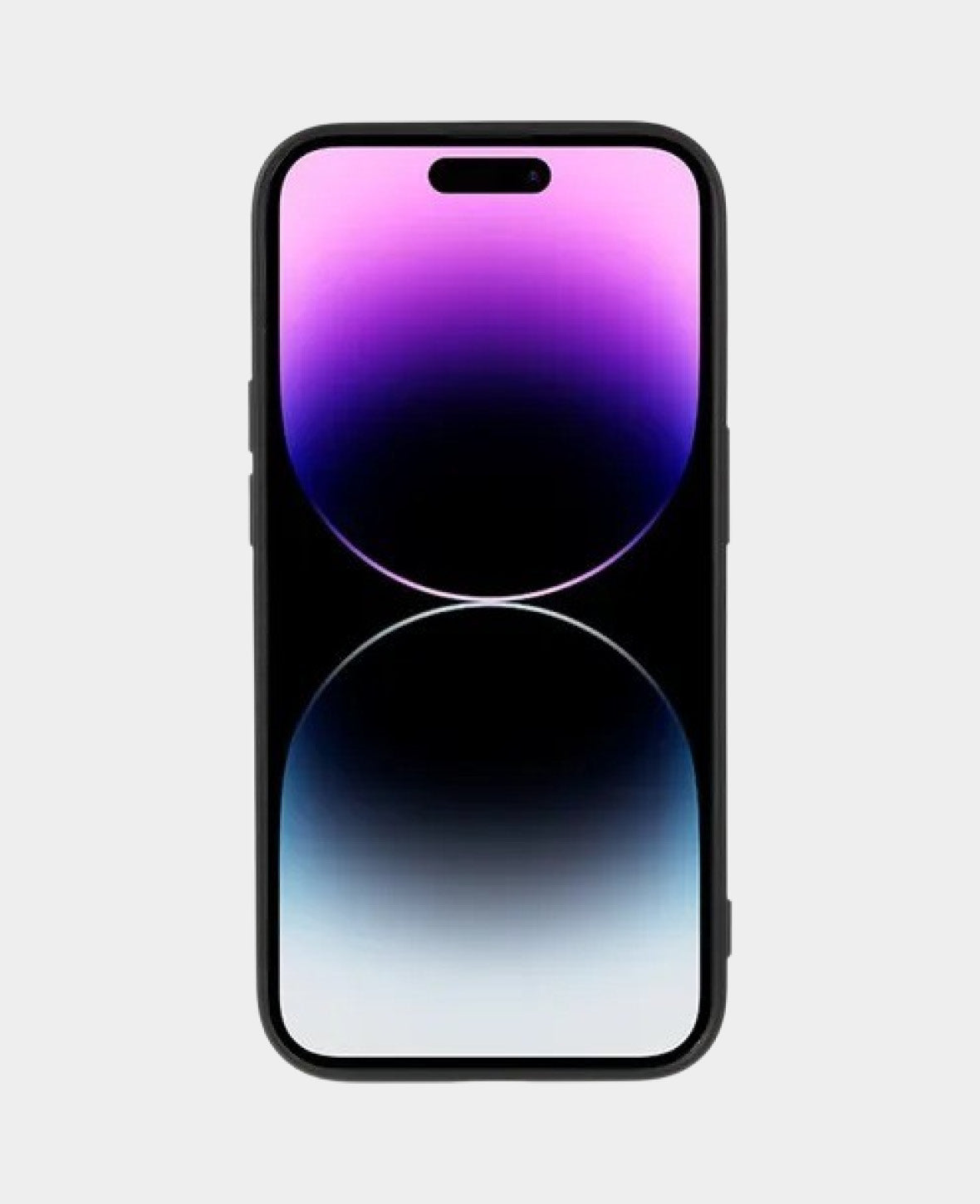 iPhone 15 Pro Rubber Case Cover with Camera Protection - Black (Matte)