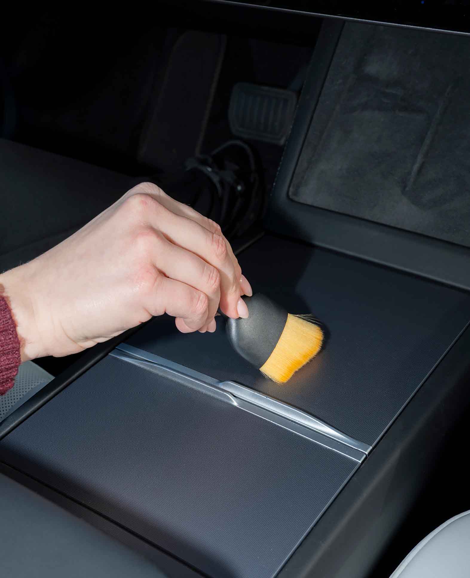 Brosse de nettoyage universelle pour l'entretien de l'habitacle de voiture