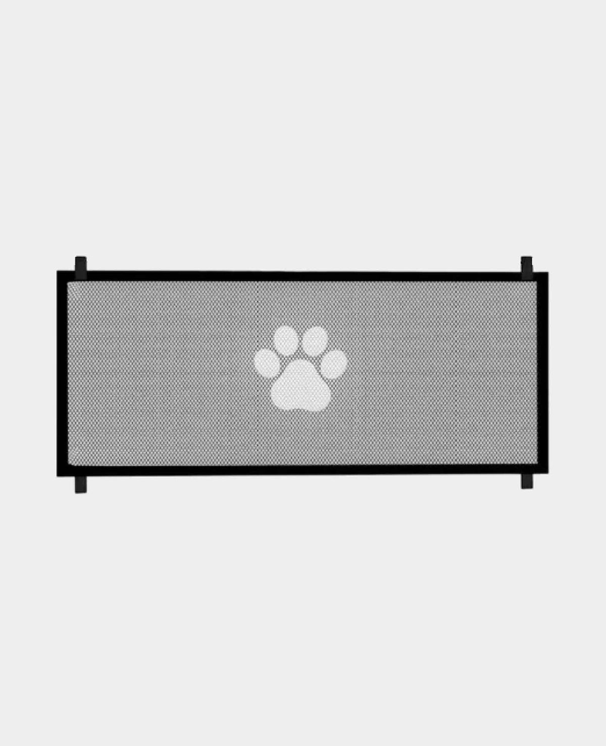 Nylon Hunde Schutzgitter Netz Tür / Treppen Barriere - Schwarz,78x180cm