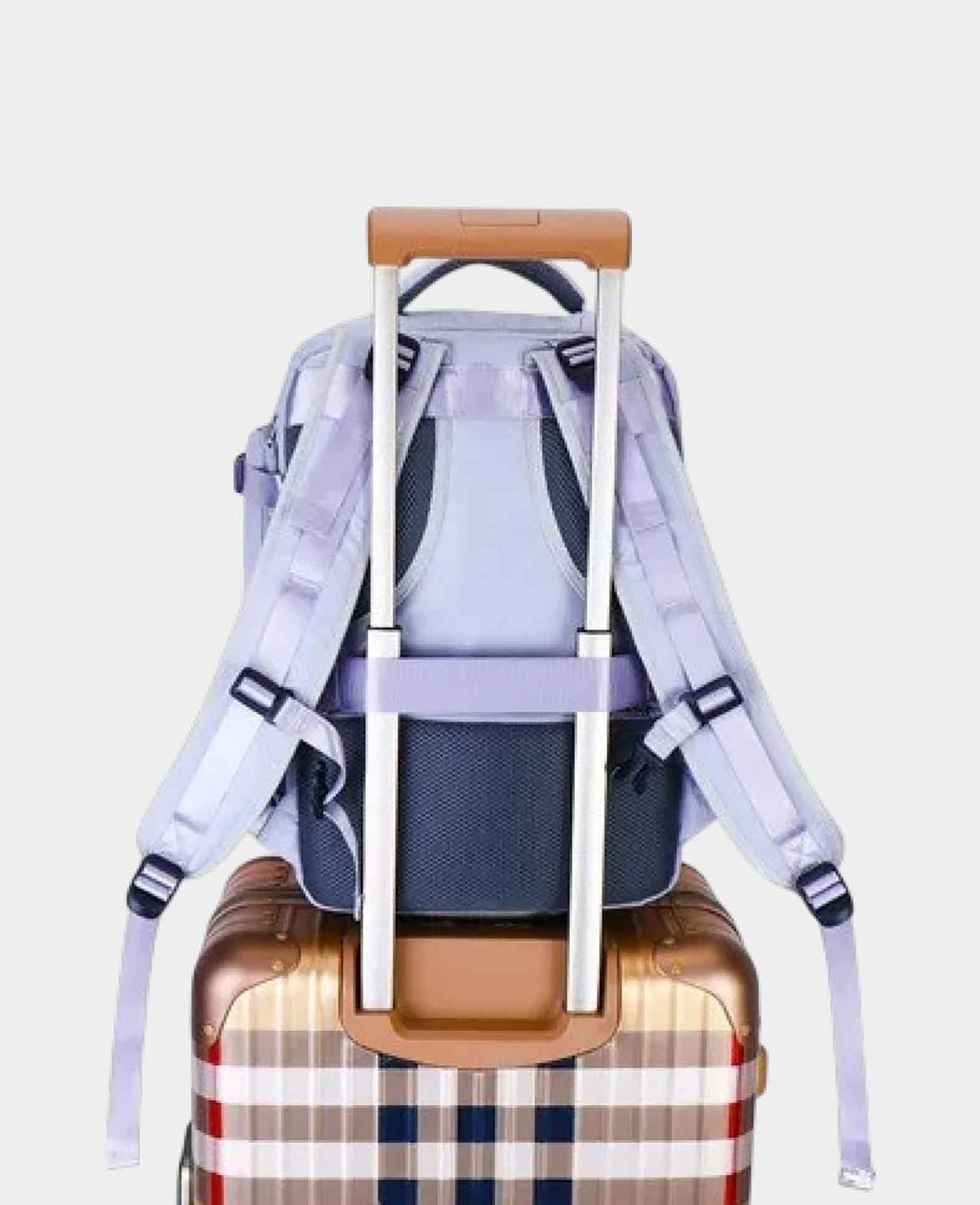 (42x31cm) 20L Reise Rucksack Handgepäck Tasche mit Schuh- / Nassf