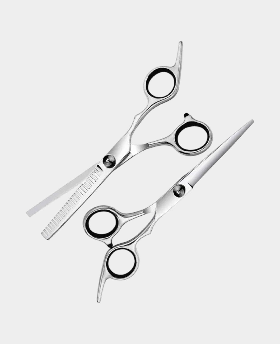 (2-tlg. Set) 15cm Edelstahl Haarscheren Coiffeur