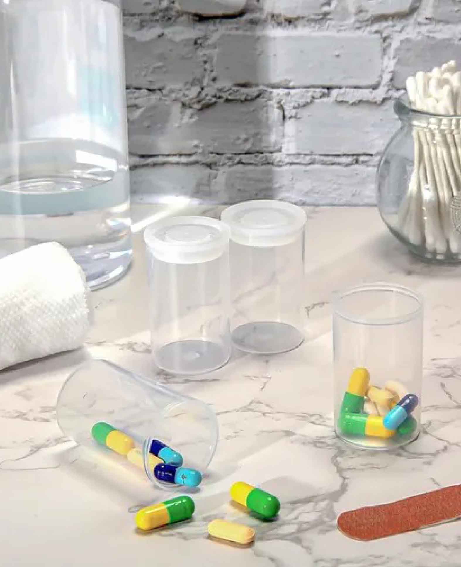 (20er Set) Universelle Filmdosen für Tabletten/Kleinteile (Wasserdicht) - T