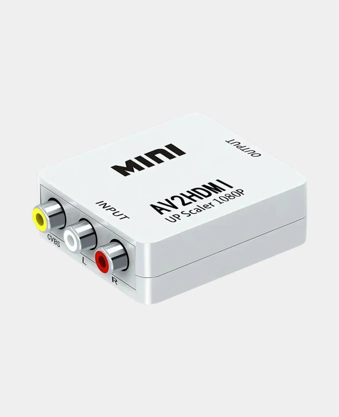 Mini Composite Cinch RCA CVBS AV vers HDMI 1080P Convertisseur Adaptateur pour
