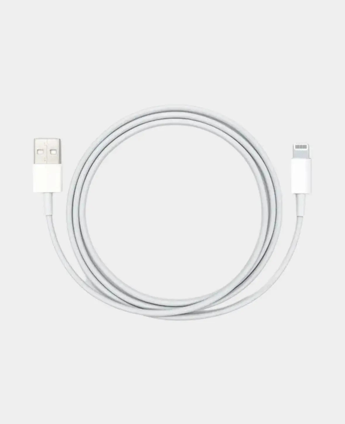*(5m) Câble de charge Lightning USB pour appareils Apple - Blanc
