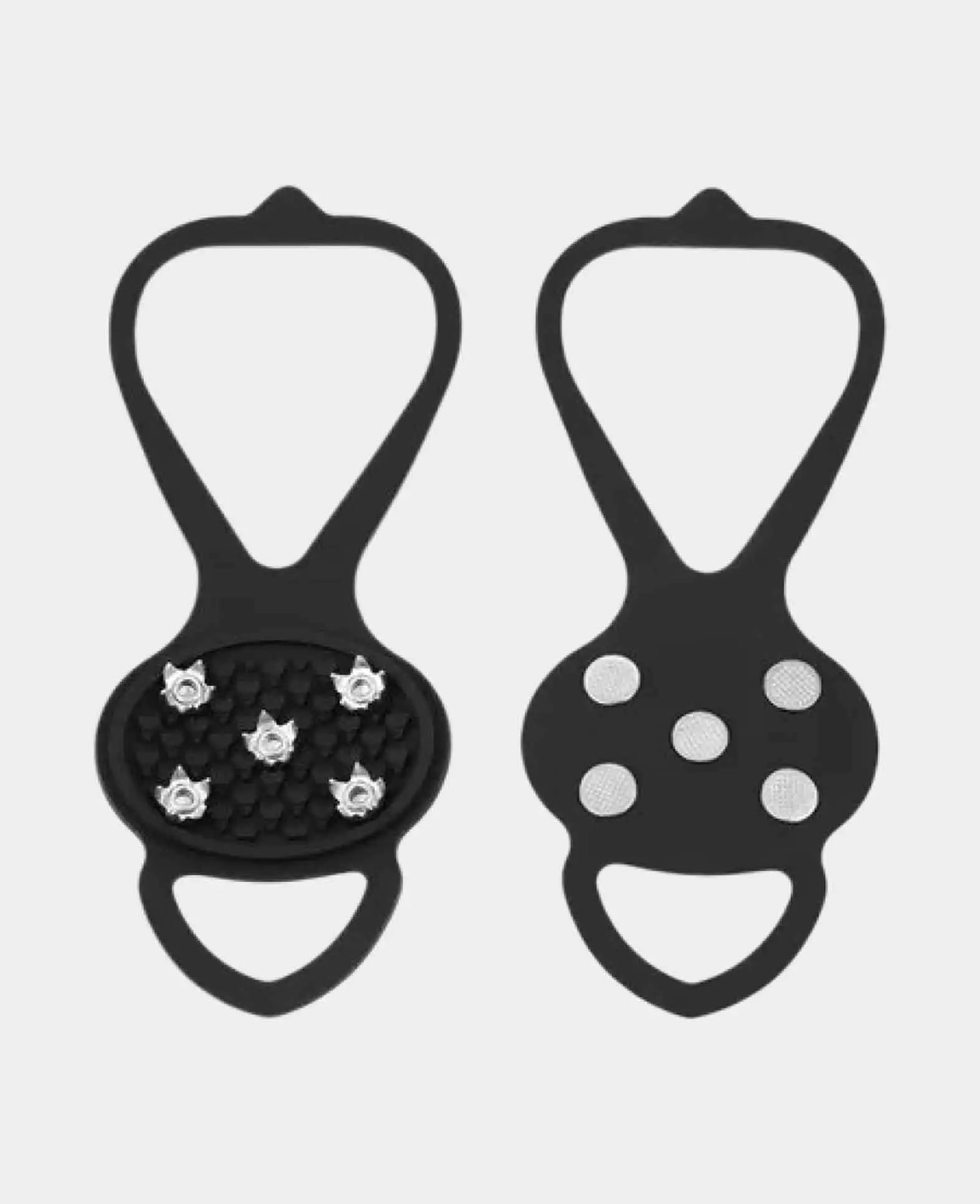 (1 pair) Shoe Spikes Snow Shoe Crampons Grips Ice Cleats Silicone Band