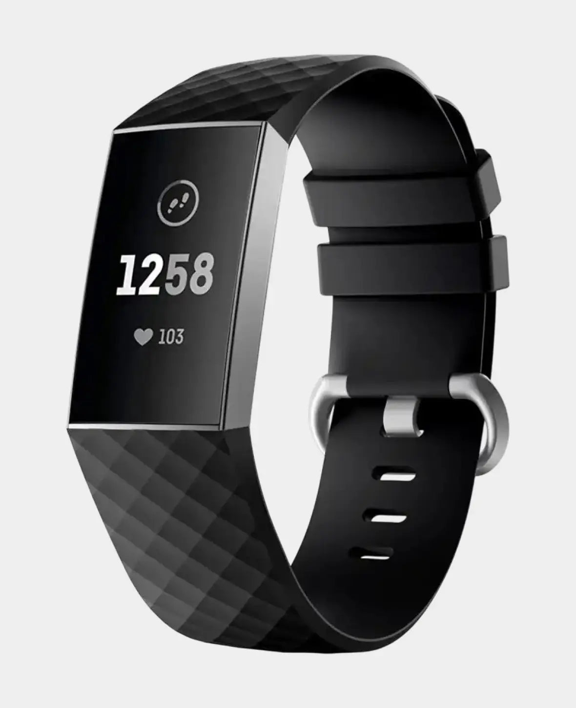 Fitbit Charge 4 / 3 Ersatz Sport Armband Silikon (Gelenkumfang: 162-21