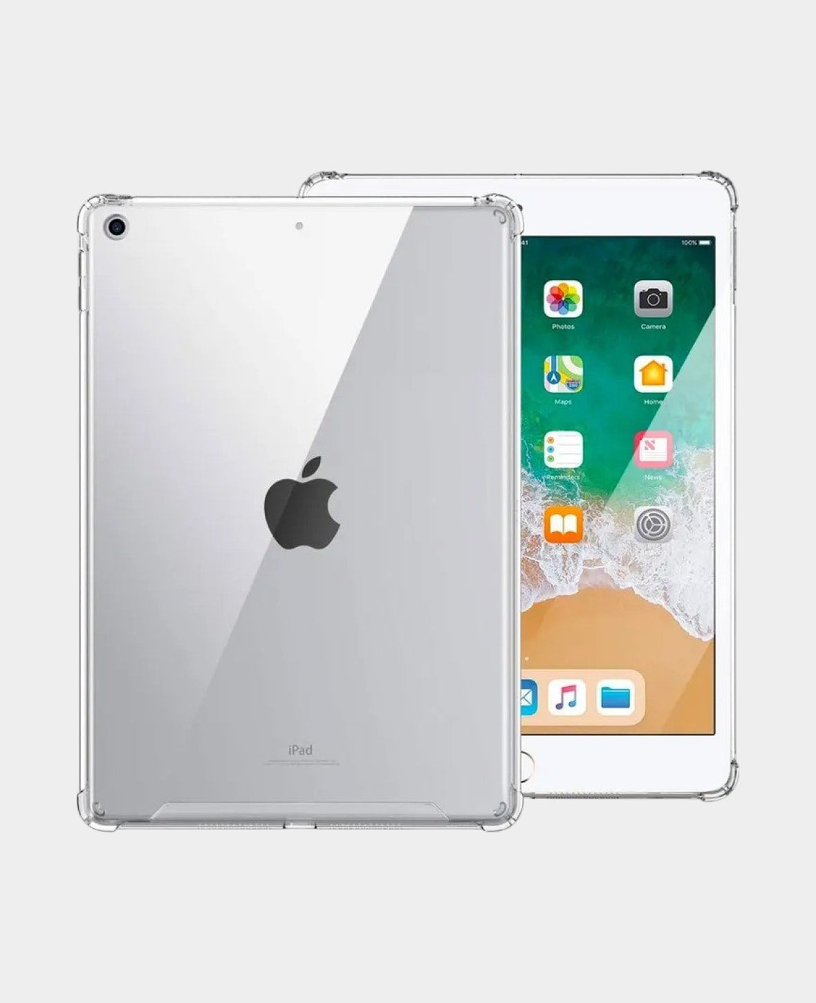 iPad 10.2 (2021/2020/2019) Rubber Case Air Cushion Drop Protection -