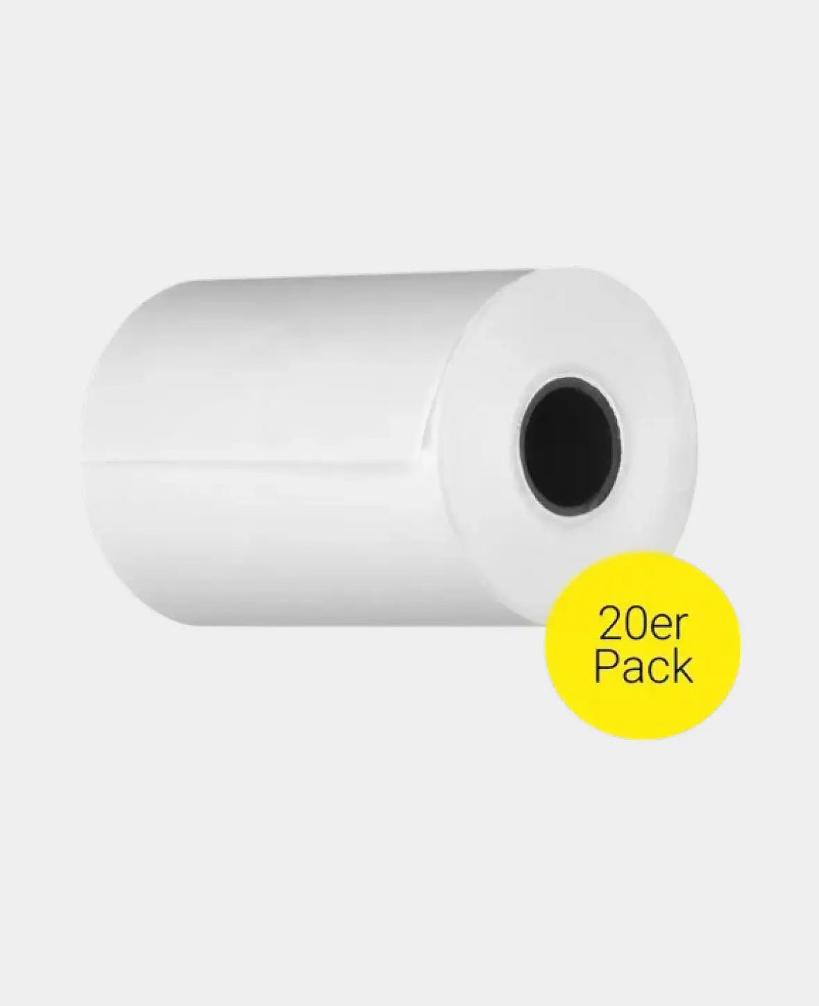 (20er Set) 57x38mm Thermo Papier Additions Kassenrollen für Bon Drucke