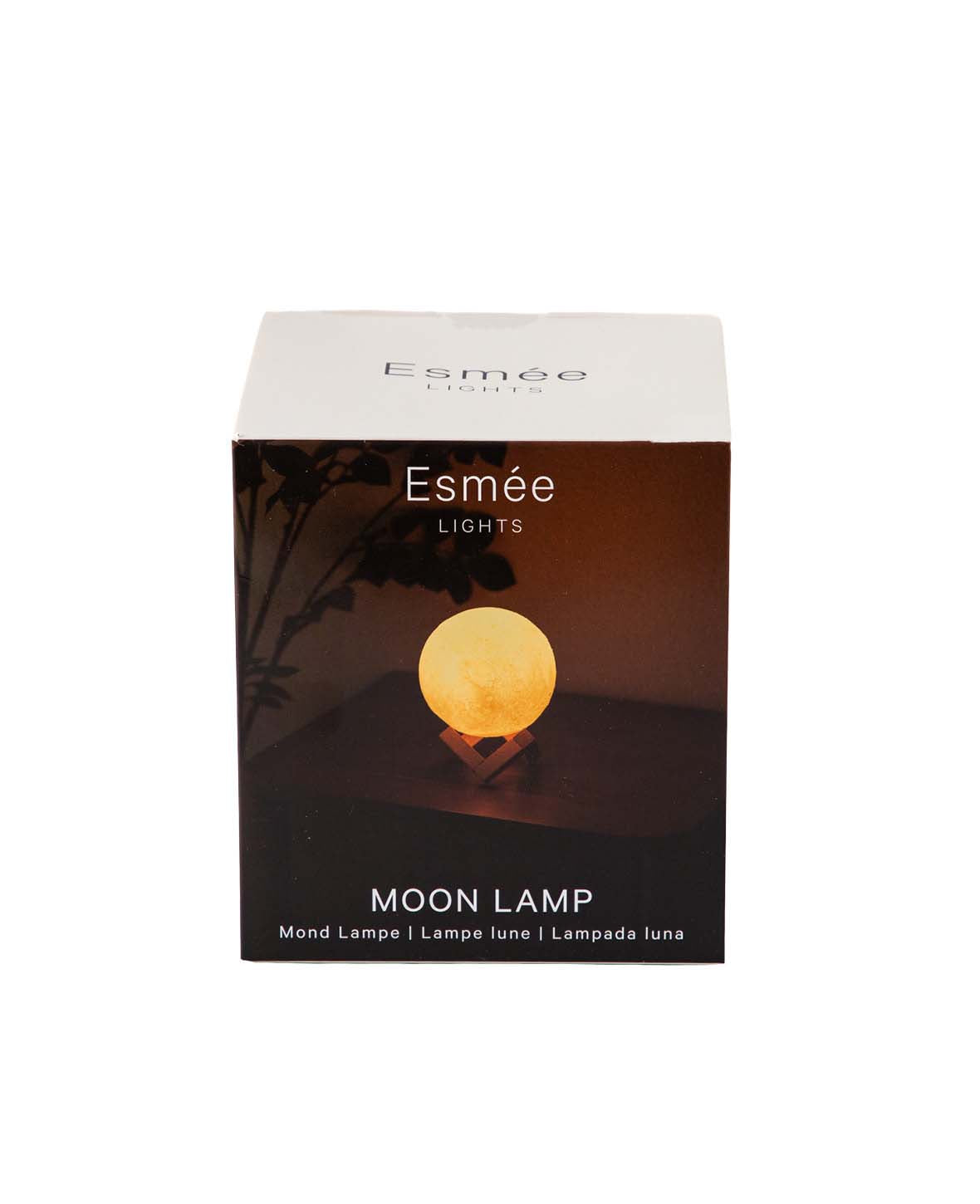 Mond Lampe, Kabellos und aufladbar, mit Touch Control