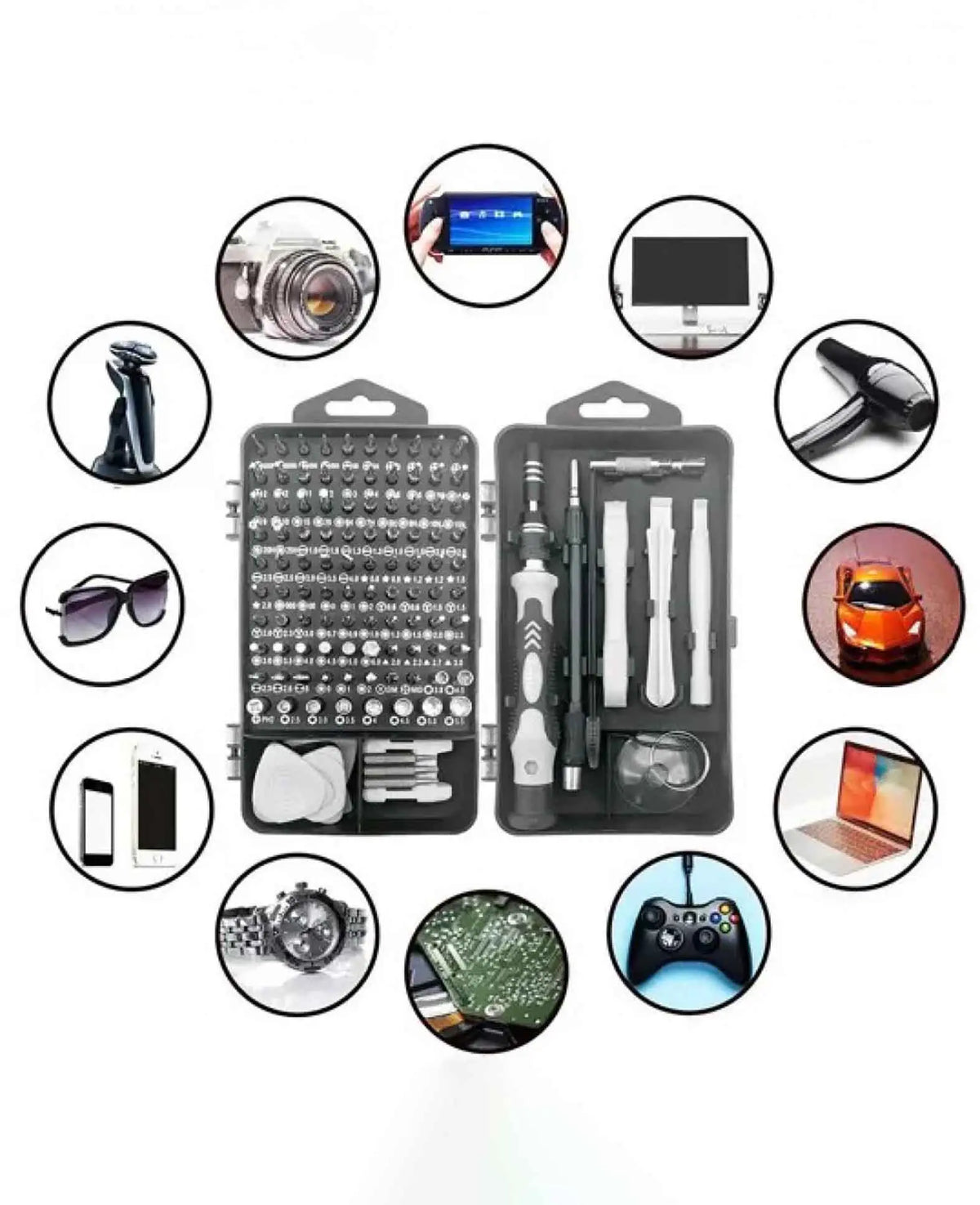 122-in-1 Professional Universal Tool Kit Mobile Phone Repair Screwdriver Set