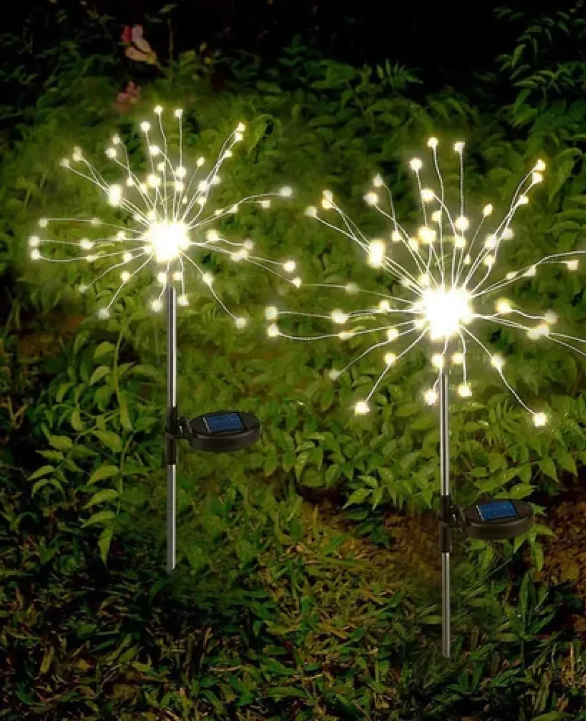 Outdoor LED Solar Gartenleuchte mit Erdspies - Warmweiss