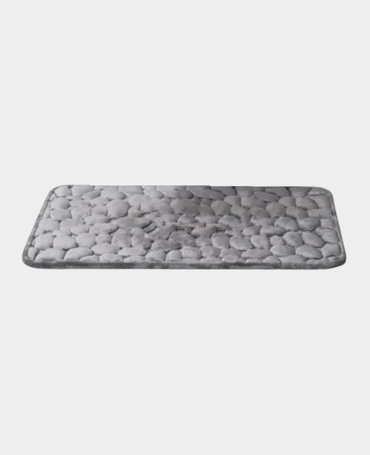 (50x80cm) Tapis de bain en mousse à mémoire de forme Tapis de bain antidérapant Absorbant l'eau