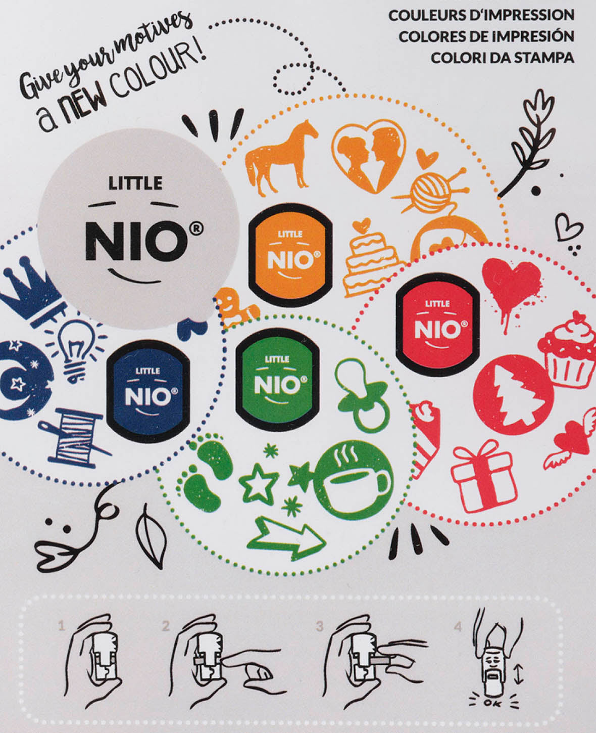 Tampon encreur pour Little NIO®, Classic