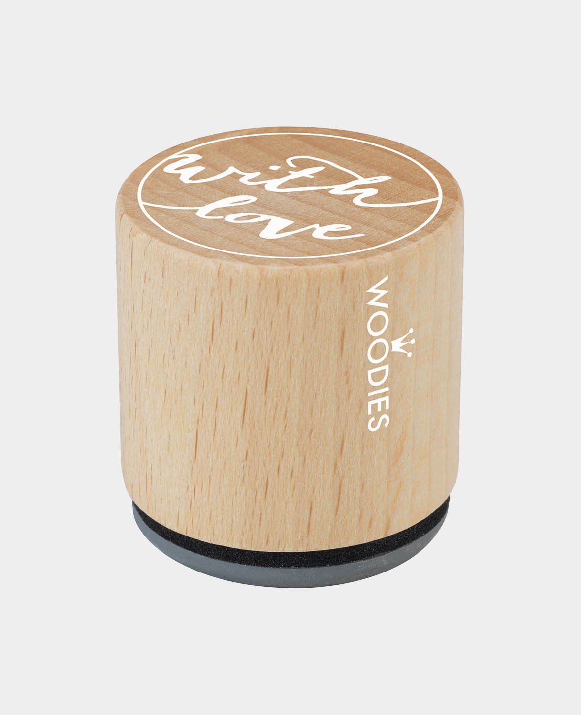 Woodies Motivstempel, with love I