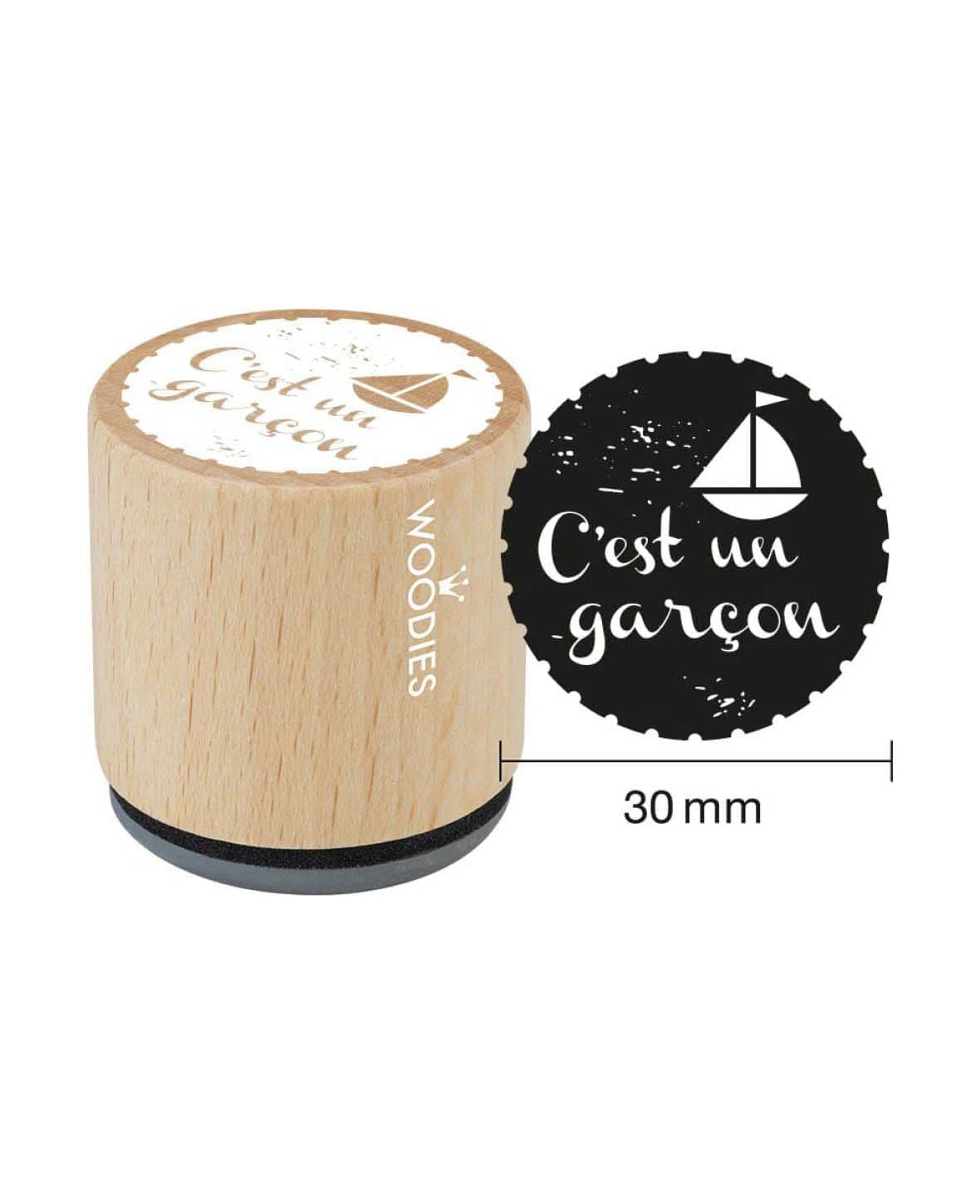 Woodies Stamp It's a Boy