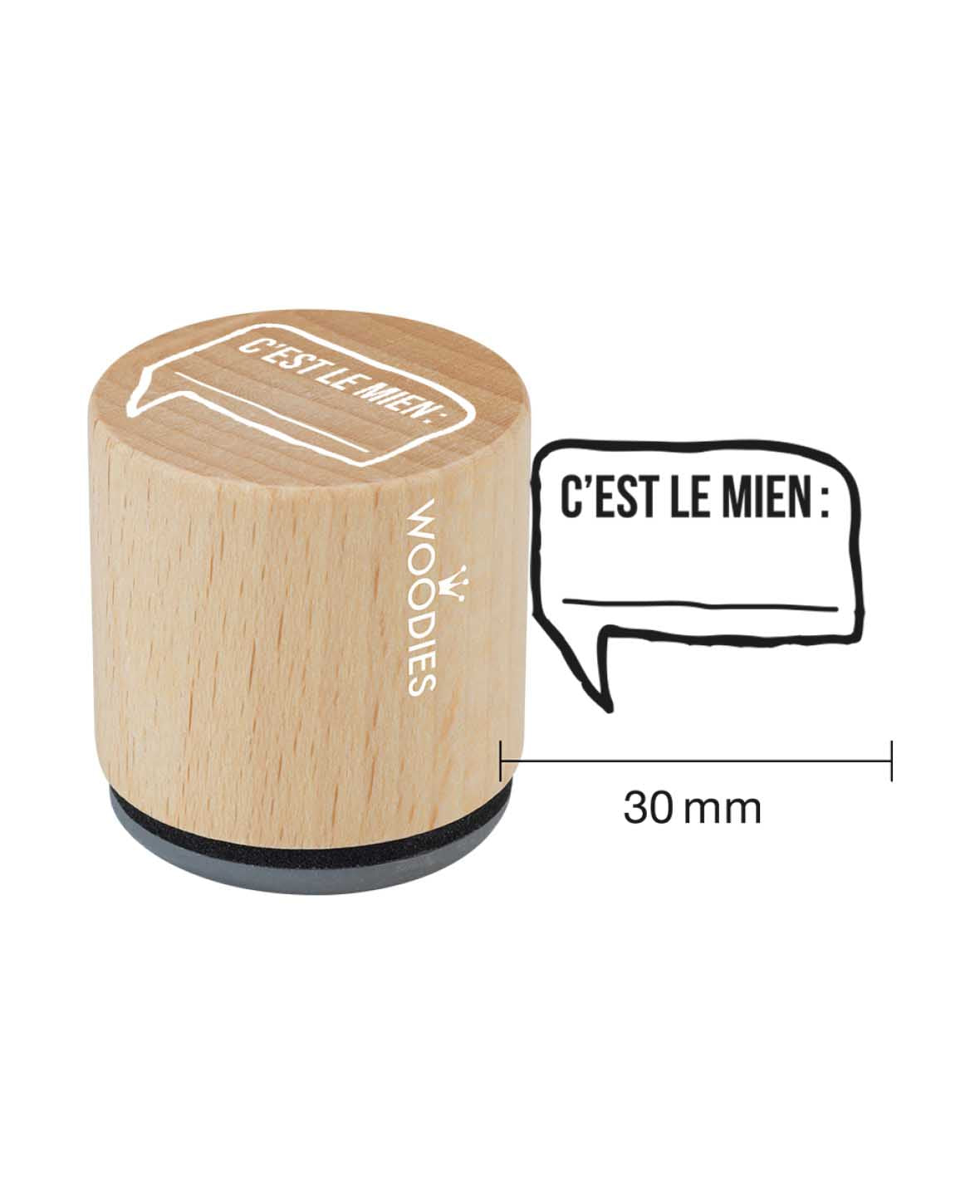 *Tampon Woodies C'est à moi