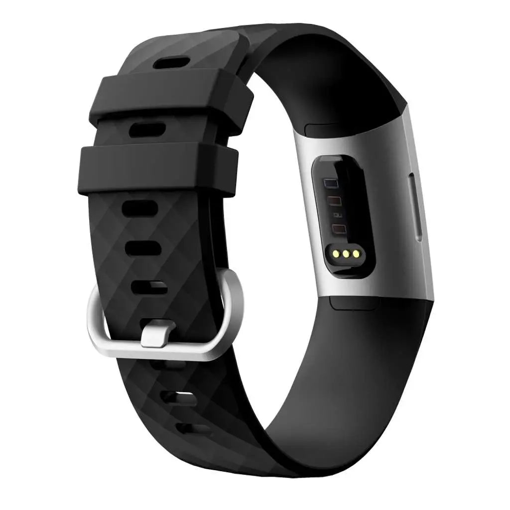 Fitbit Charge 4 / 3 Bracelet de rechange en silicone (Tour de poignet : 162-21