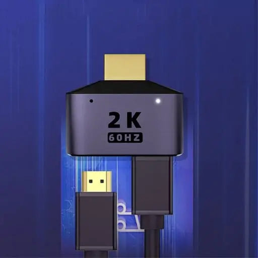 HDMI to Dual HDMI Adapter Splitter Switch Audio Video Converter 1x In