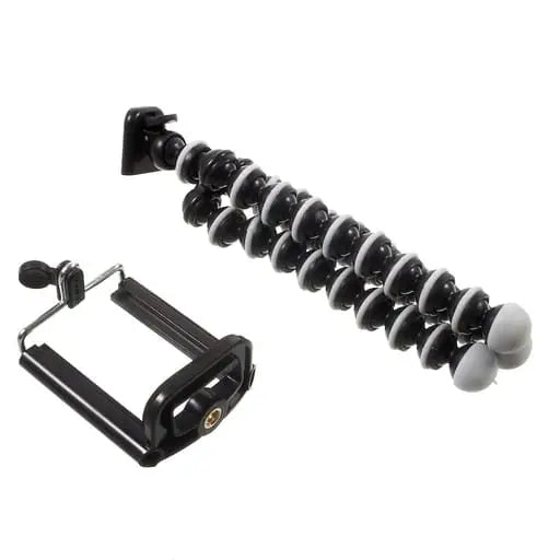 (17cm) Trépied universel pour téléphone portable Support de téléphone portable - Noir